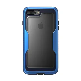 iPhone 8 Plus | 7 Plus Magma Case-Metallic Blue Metal Texture