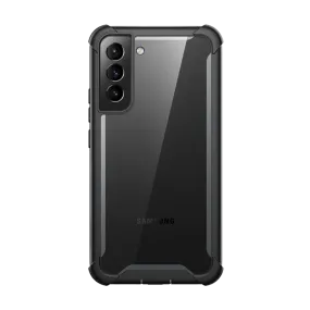 Grip Enhanced Compact Design Galaxy S22 Plus Ares Clear Rugged Case - Black