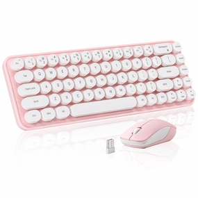 Keyboard Backplate MIKIBY i68 Wireless Membrane Keyboard and Mouse Set