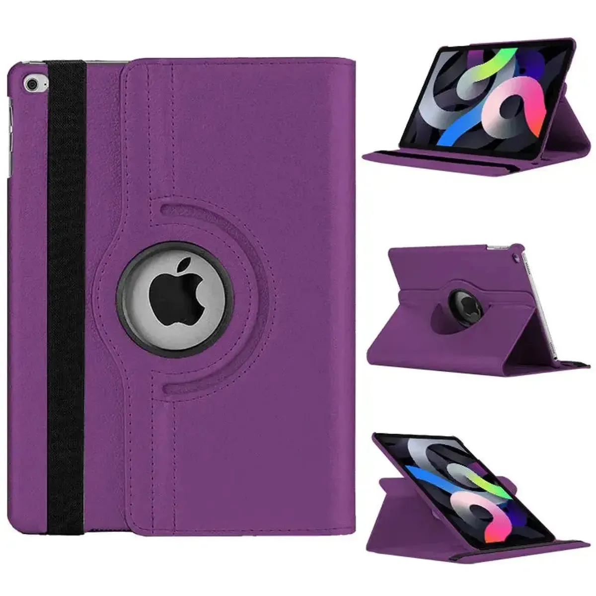 IPAD CLASSIC ROTATING CASE Clear Finish Rugged Surface Build