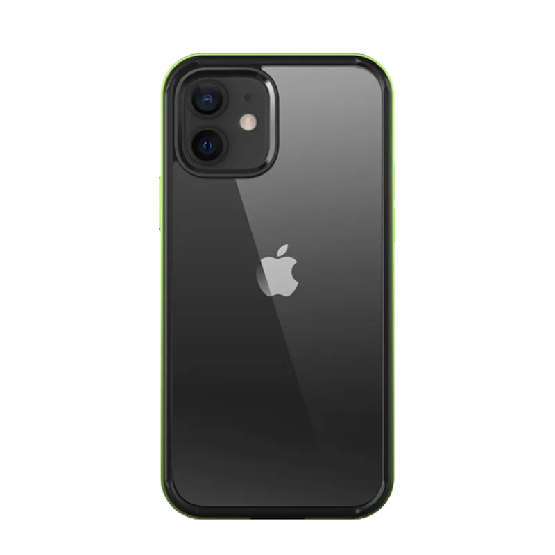Comfort Finish Layer Elegant Build iPhone 11 6.1 inch Unicorn Beetle Edge Clear Bumper Case-Dark Green