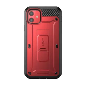 iPhone 11 6.1 inch Unicorn Beetle Pro Rugged Case-Metallic Red Wireless Compatible Protective Covering