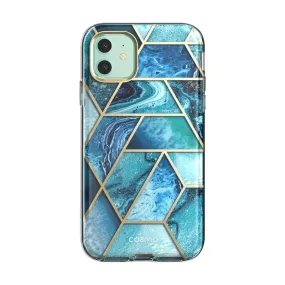 Comfort Finish Layer Edge Cushion iPhone 11 Cosmo Case-Ocean Blue