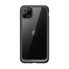 iPhone 11 Pro 5.8 inch Unicorn Beetle Style Clear Case-Black Trendy Design Compact Texture