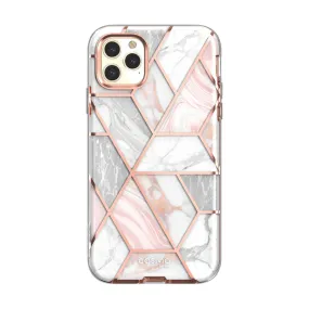 iPhone 11 Pro Cosmo Case-Marble Pink Matte Texture Design Soft Surface Design