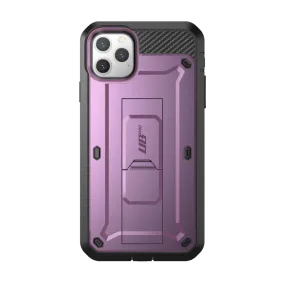 Clear Pattern Classic Touch iPhone 11 Pro Max 6.5 inch Unicorn Beetle Pro Rugged Case-Metallic Purple