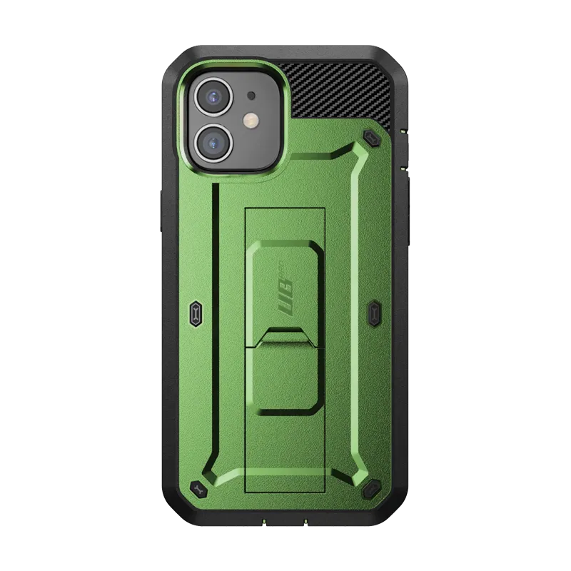 iPhone 12 mini 5.4 inch Unicorn Beetle Pro Rugged Case-Dark Green Chic Accessory