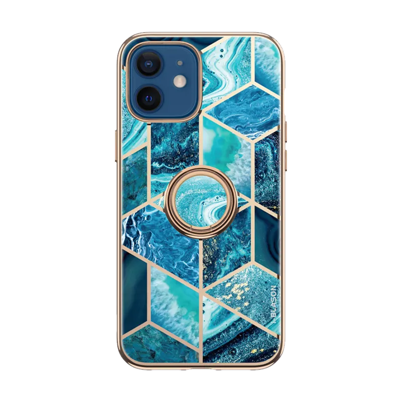 Comfort Shape iPhone 12 mini Cosmo Snap Case - Ocean Blue