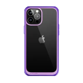 iPhone 12 Pro 6.1 inch Unicorn Beetle Style Slim Clear Case-Purple Flexible Touch Reusable Material