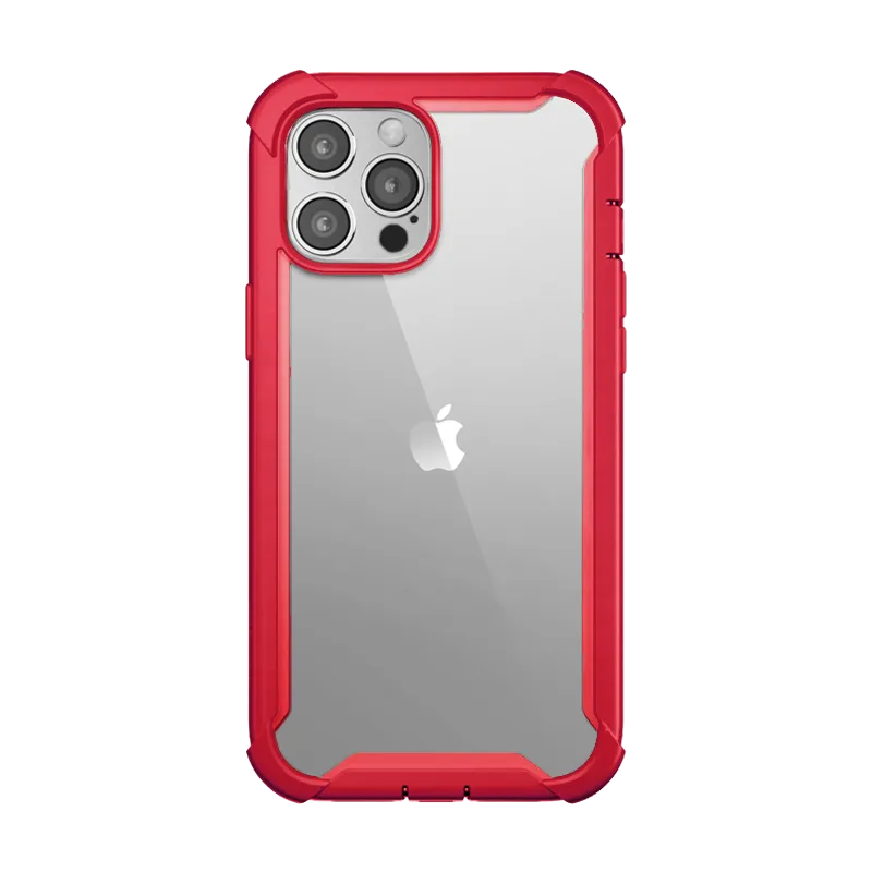 Flexible Shell iPhone 12 Pro Ares Case - Red