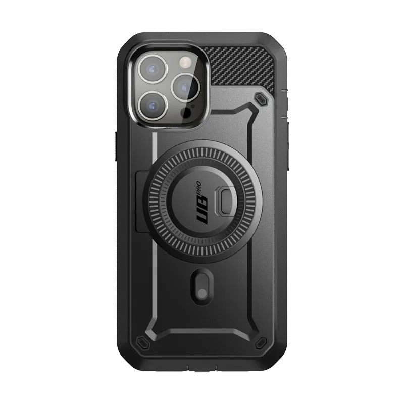 iPhone 13 Pro Max 6.7 inch Unicorn Beetle PRO MAG Rugged MagSafe Case-Gun Metal Scratch Resistant Durable Design