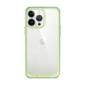 Classic Grip Hybrid Edge Finish iPhone 13 Pro Max 6.7 inch Unicorn Beetle Style Slim Clear Case-Mint Green