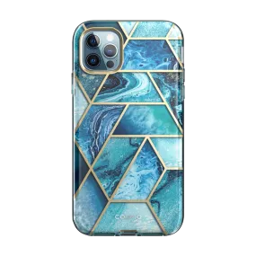 iPhone 13 Pro Max Cosmo Case - Ocean Blue Smooth Grip Layer