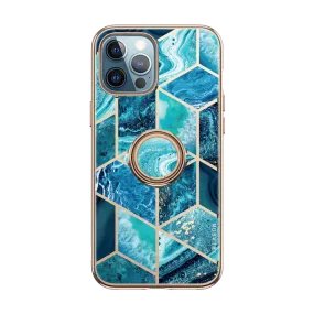 iPhone 13 Pro Max Cosmo Snap Case - Ocean Blue Rugged Design