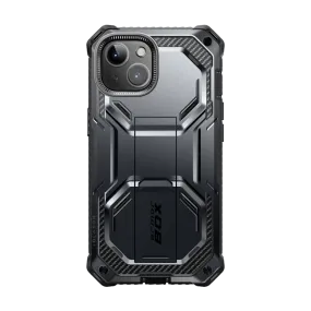 iPhone 14 Armorbox Case - Black Flexible Grip Form Tight Fit