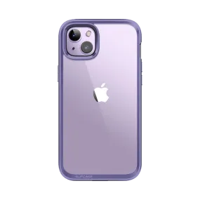Soft Surface Design Pocket Ready iPhone 14 Plus 6.7 inch Unicorn Beetle Edge XT Case-Deep Purple