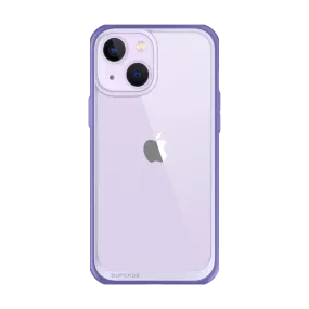 Modern Texture Premium Build Layer iPhone 14 Plus 6.7 inch Unicorn Beetle Style Slim Clear Case-Deep Purple