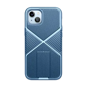 Luxury Style Hard Plastic iPhone 14 Plus Infinity Case -  Blue