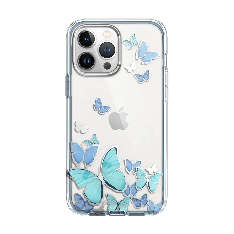 Modern Design Texture iPhone 14 Pro Cosmo Case - BlueFly