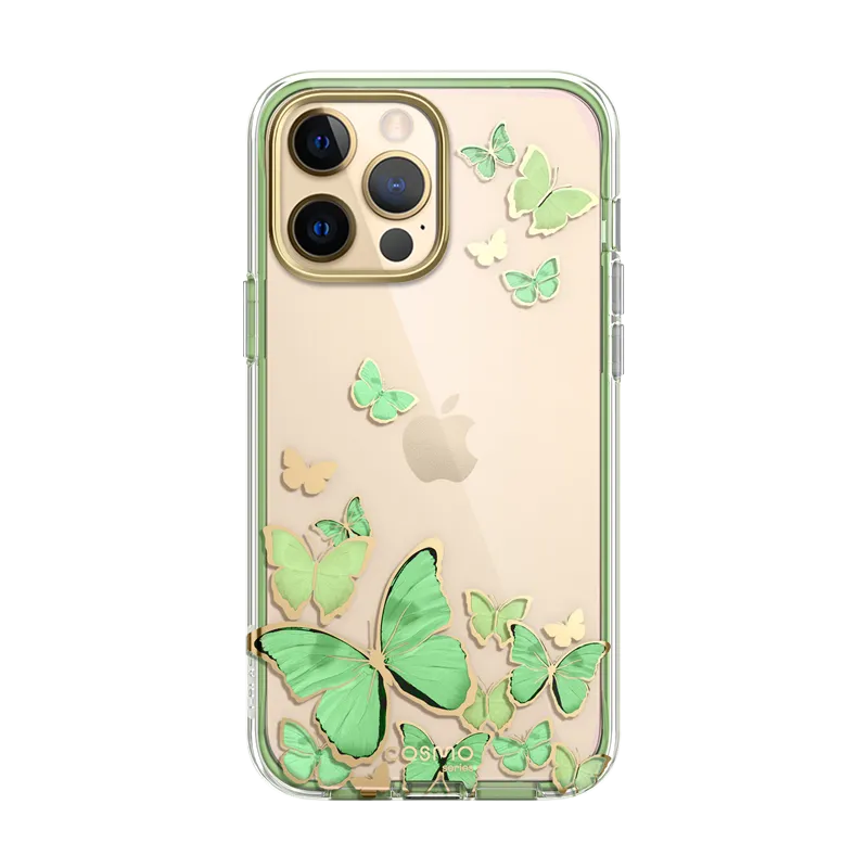 iPhone 14 Pro Cosmo Case - GreenFly Light Frame
