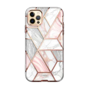 iPhone 14 Pro Cosmo Case - Marble Pink Lightweight Shell