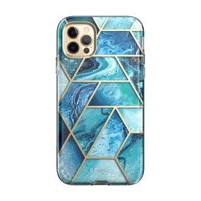 Premium Shield iPhone 14 Pro  Cosmo case- Ocean Blue