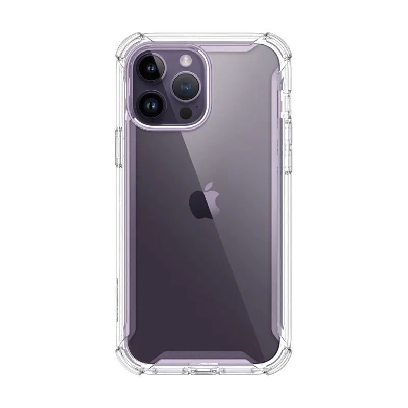 iPhone 14 Pro Max Ares Case - Clear Glossy Look Durable Texture