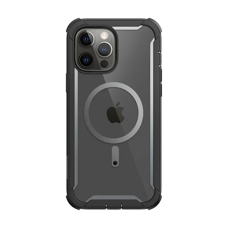 iPhone 14 Pro Max Ares Mag Case - Black Soft Silicone