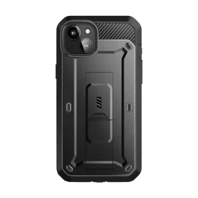 Protective Outline Premium Surface Texture iPhone 15 Plus 6.7 inch Unicorn Beetle PRO Rugged Case-Black