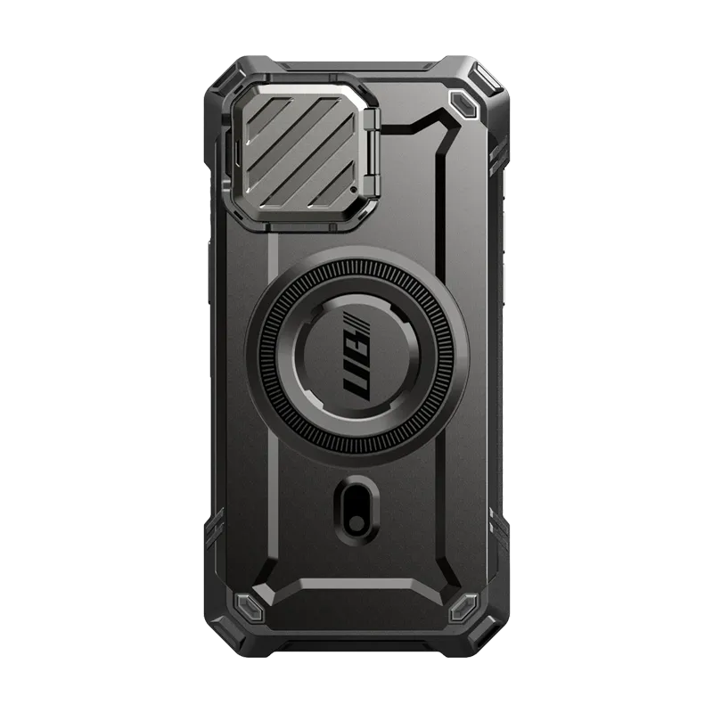 iPhone 15 Pro 6.1 inch Unicorn Beetle MAG XT MagSafe Case-Black Lightweight texture