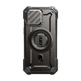 iPhone 15 Pro 6.1 inch Unicorn Beetle MAG XT MagSafe Case-Black Lightweight texture