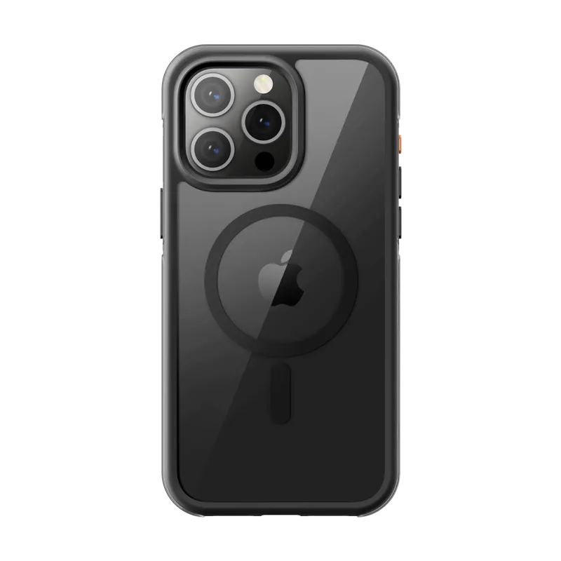 iPhone 15 Pro Max 6.7 inch Unicorn Beetle AIR MAG with Screen Protector Clear Case-Black Pocket Ready Soft Shield