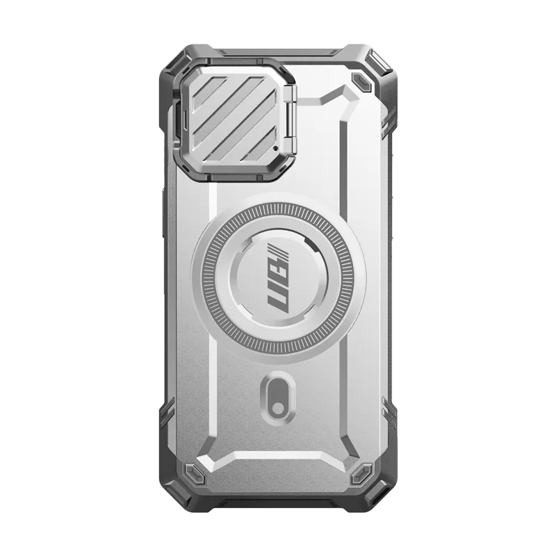 iPhone 15 Pro Max 6.7 inch Unicorn Beetle MAG XT MagSafe Case-White Fashion Touch Slim Profile