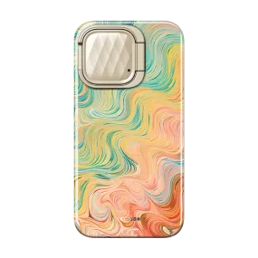 iPhone 15 Pro Max Cosmo Mag Case - Watercolor Protective Form Texture