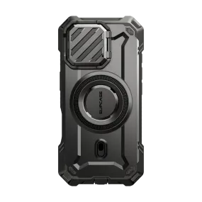 Hybrid Material iPhone 16 6.1 inch Unicorn Beetle MAG XT MagSafe Case-Black