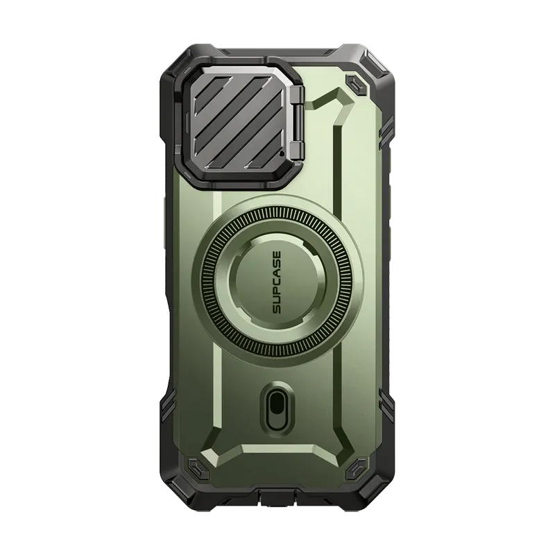 iPhone 16 6.1 inch Unicorn Beetle MAG XT MagSafe Case-Dark Green Protective Touch Comfort Detail