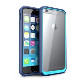iPhone 6 Plus / 6S Plus Unicorn Beetle Hybrid Protective Bumper Case-Blue Vivid Detail Texture elegant design