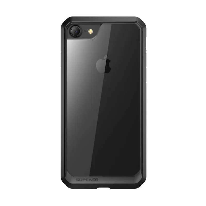iPhone 7 / 8 Unicorn Beetle Hybrid Protective Bumper Case-Black Modern Finish Comfort Texture Layer