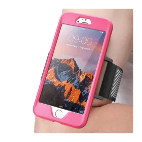 Flexible Material iPhone 7 Plus / 8 Plus Running Mate Armband Case-Pink