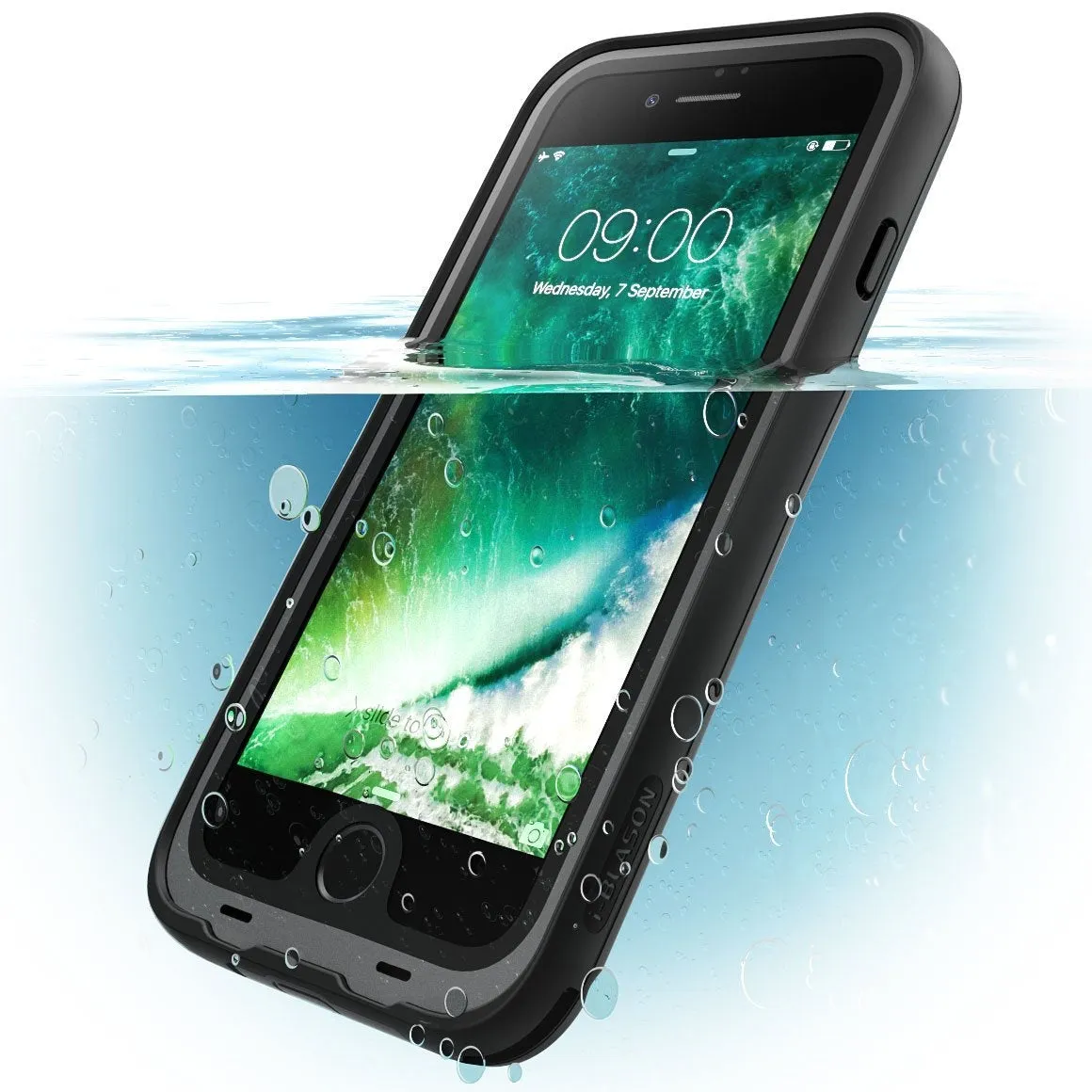 Custom Fit Rugged Build iPhone 7 Plus Waterproof Case with IP67 Rating