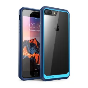 Matte Build iPhone 8 Plus Unicorn Beetle Hybrid Protective Bumper Case-Navy