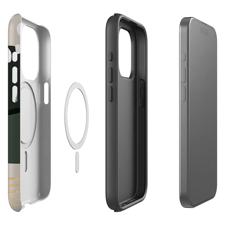 Soft Detail Layer Comfort Edge iPhone MagSafe Tough Case -  Abstract Xmas