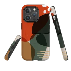 iPhone MagSafe Tough Case -  Abstract Xmas Sleek Appearance