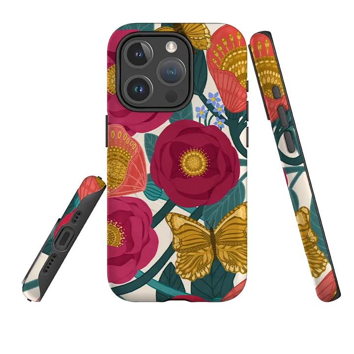 iPhone MagSafe Tough Case - Abundance I By Nina Pace Ergonomic Shape