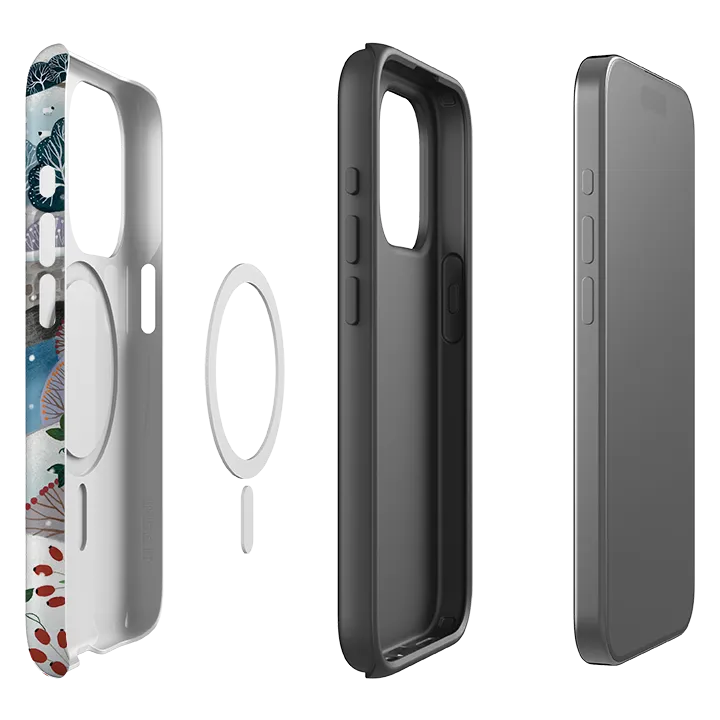 Premium Build Layer iPhone MagSafe Tough Case -  Advent Rabbit By Bex Parkin