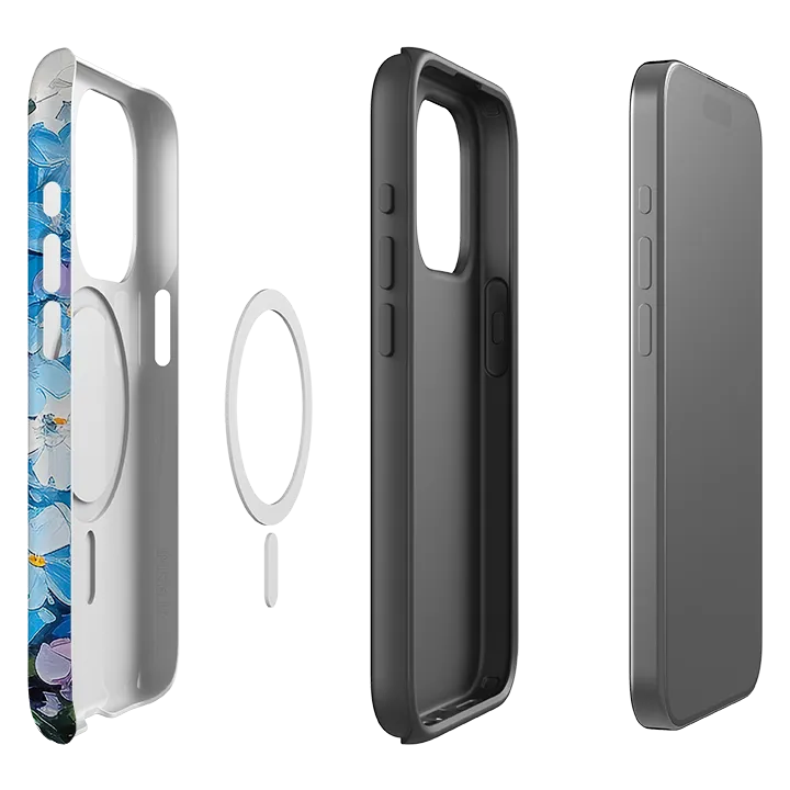 iPhone MagSafe Tough Case -  Aphrodite Elegant Texture Layer Edge Shield