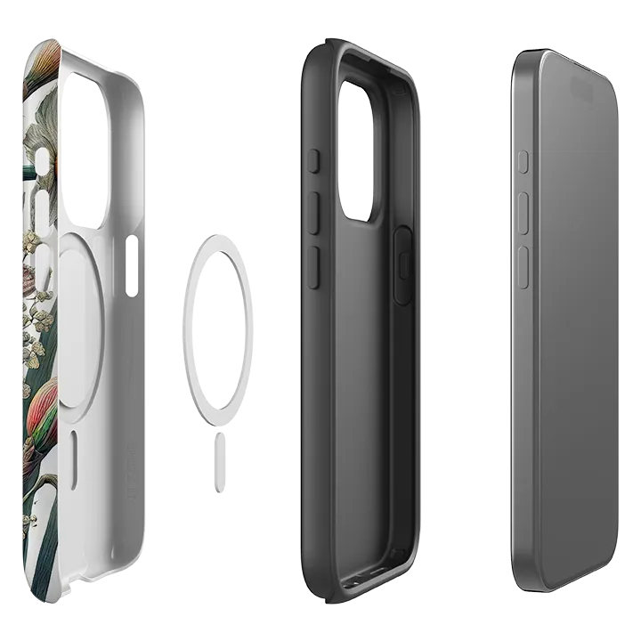 Gloss Surface iPhone MagSafe Tough Case - Ashford Floral