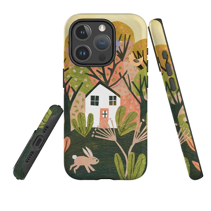 Light Form iPhone MagSafe Tough Case - Autumn Cottage By Tracey English