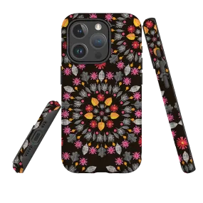 Smooth Pattern iPhone MagSafe Tough Case - Autumn Mandala By Tracey English