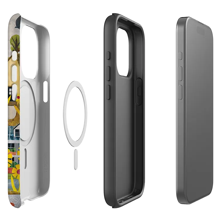 Soft Grip Finish iPhone MagSafe Tough Case - Autumn Walk By Tracey English